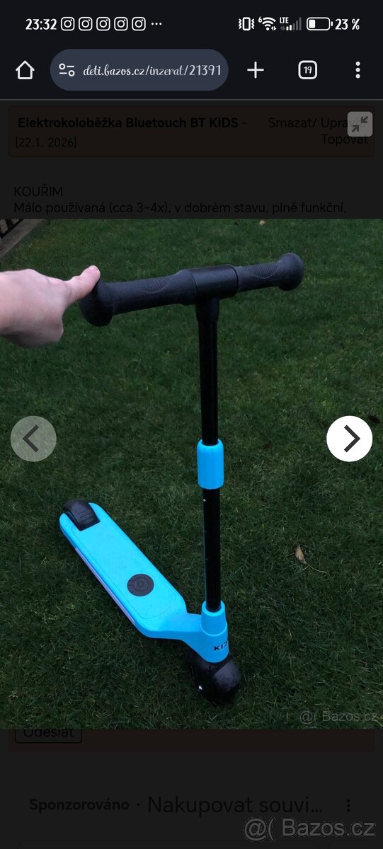 Dětská electrokolobezka - 5