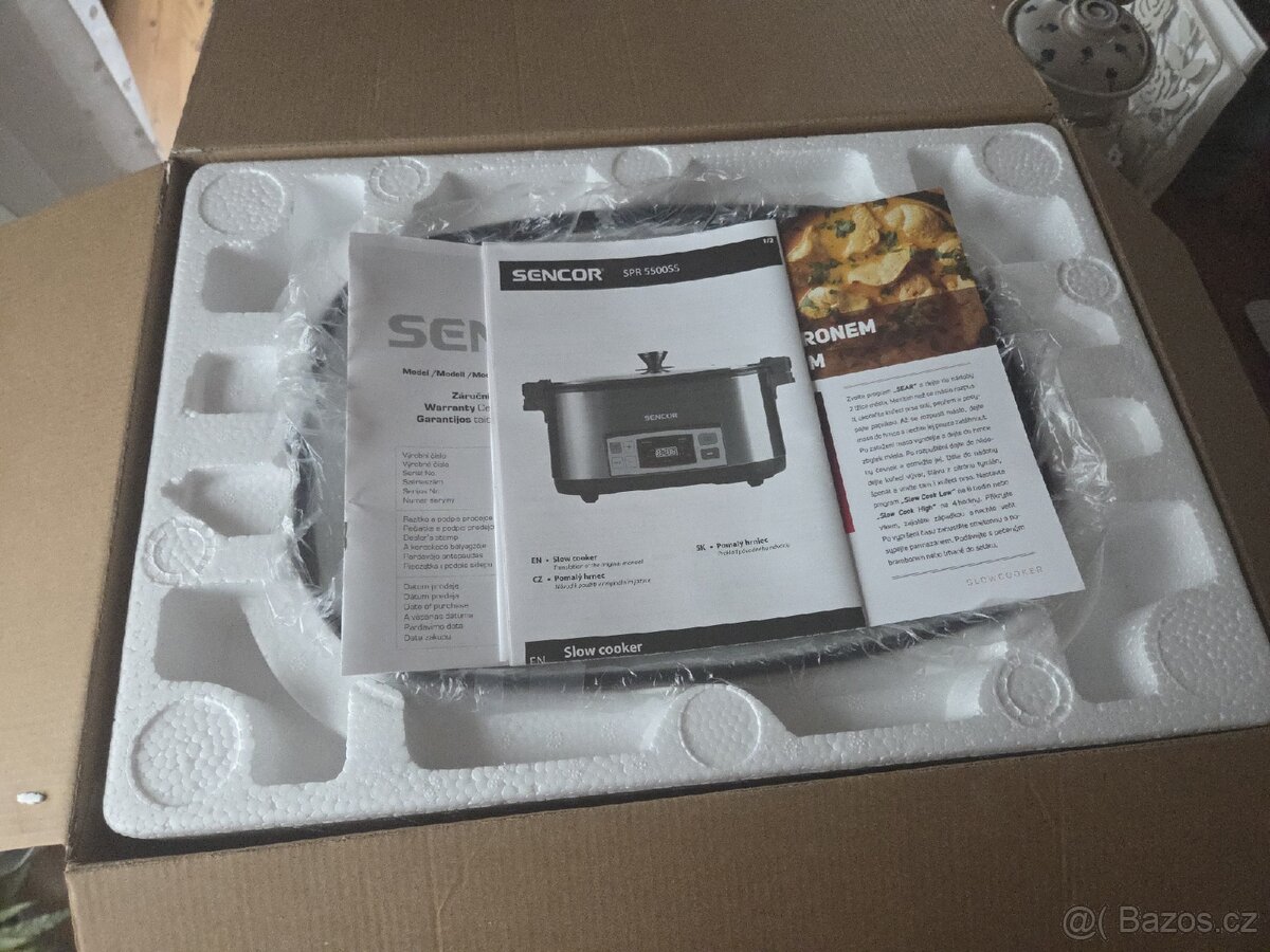 NOVY Pomaly hrnec Sencor SPR 5500SS - 5