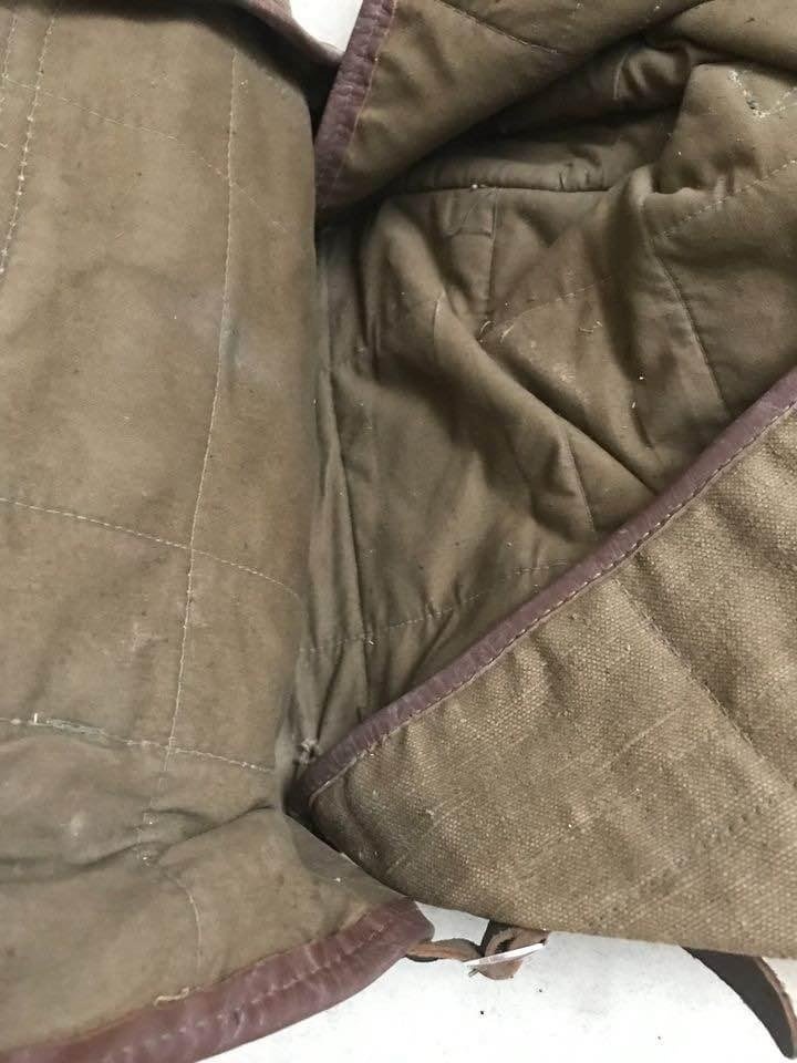 starý batoh 52cm x 42cm asi usárna nevim-více v inzerátu - 5