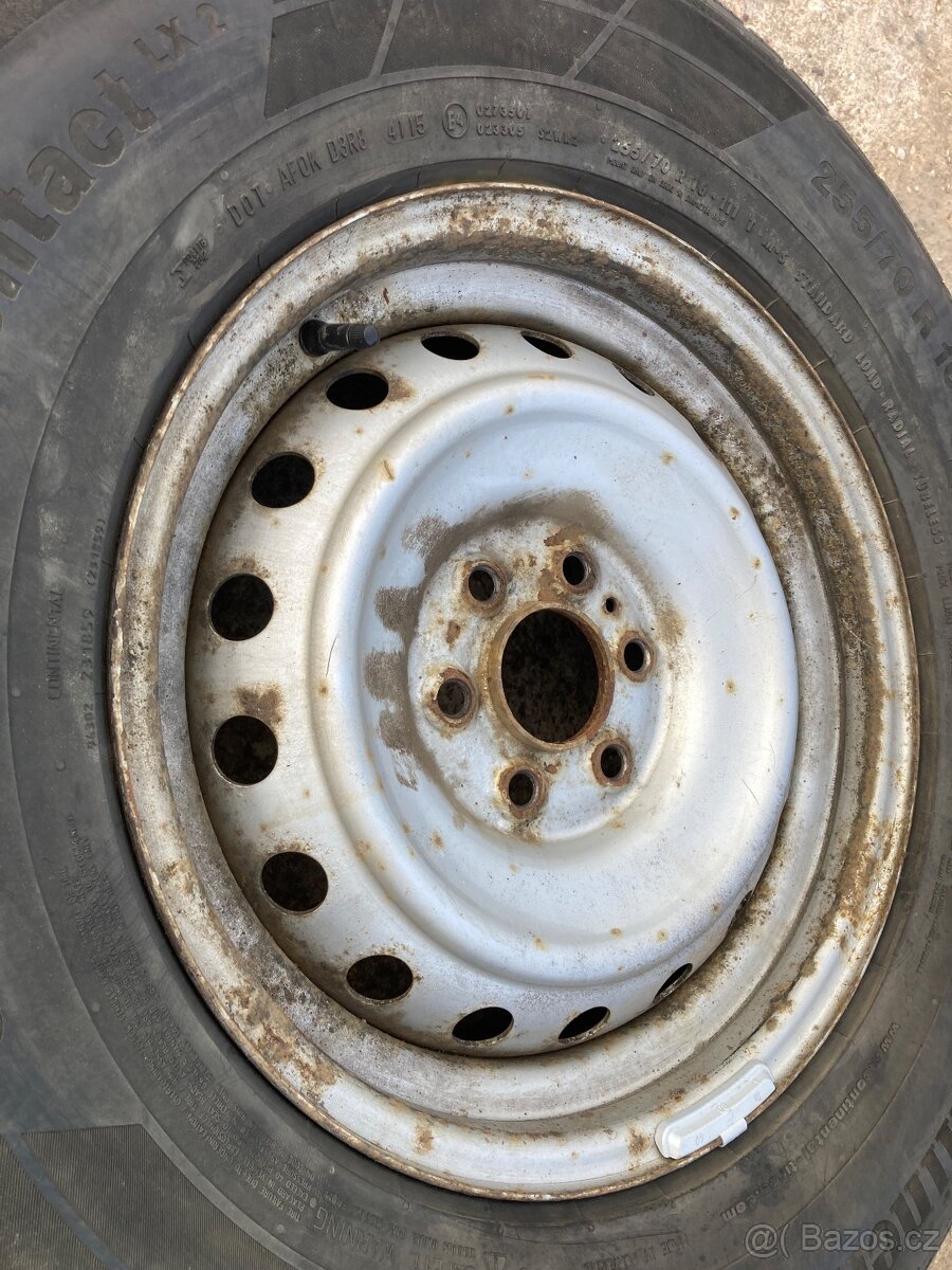 Zimni plechova kola 16 nissan navara np300 - 5