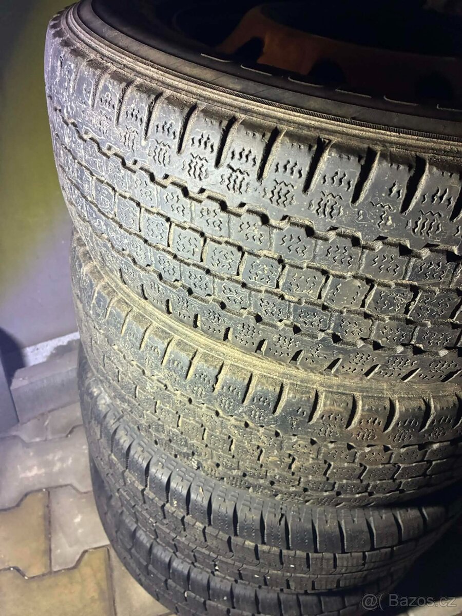 Pneu + disky Fiat Ducato 2007, 215/70r15C / 205/70r15C - 5