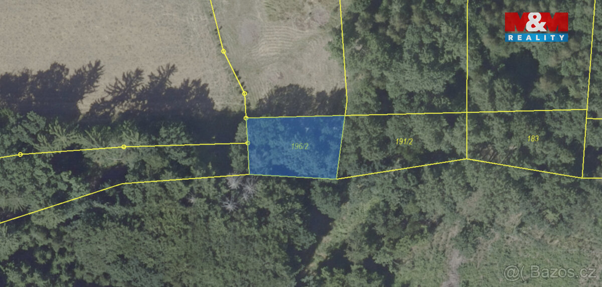 Prodej 1/2 pozemku k bydlení, 5147 m² - 5