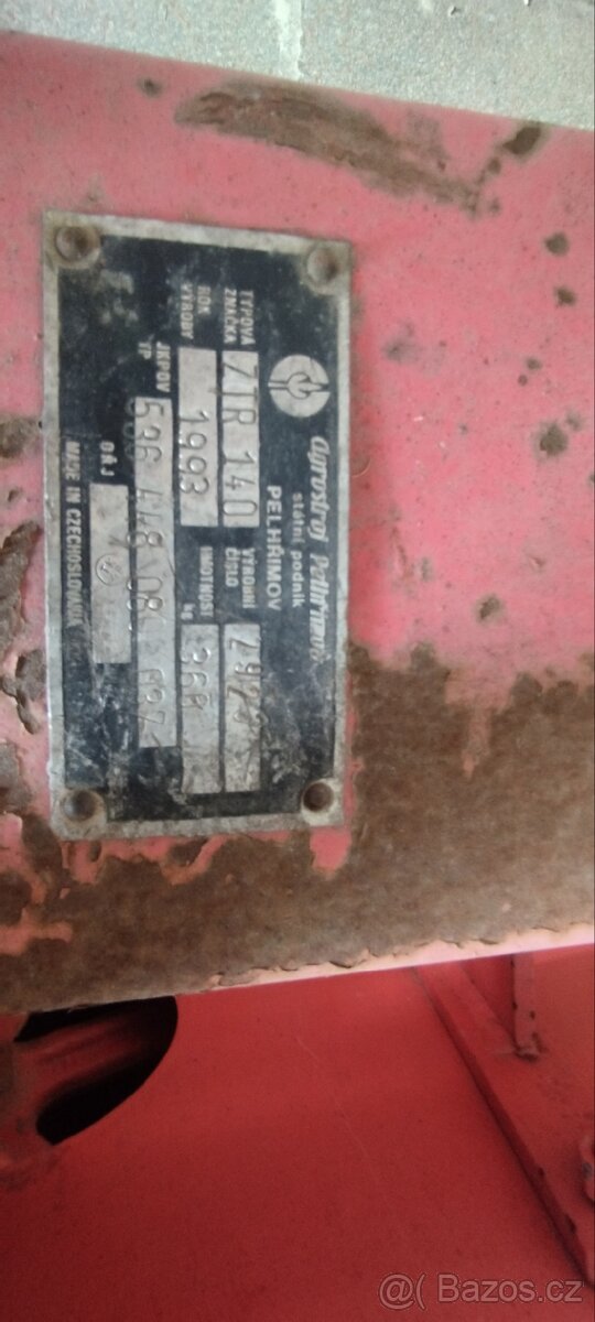 Rotační bubnová sekačka Žtr 140 - 5