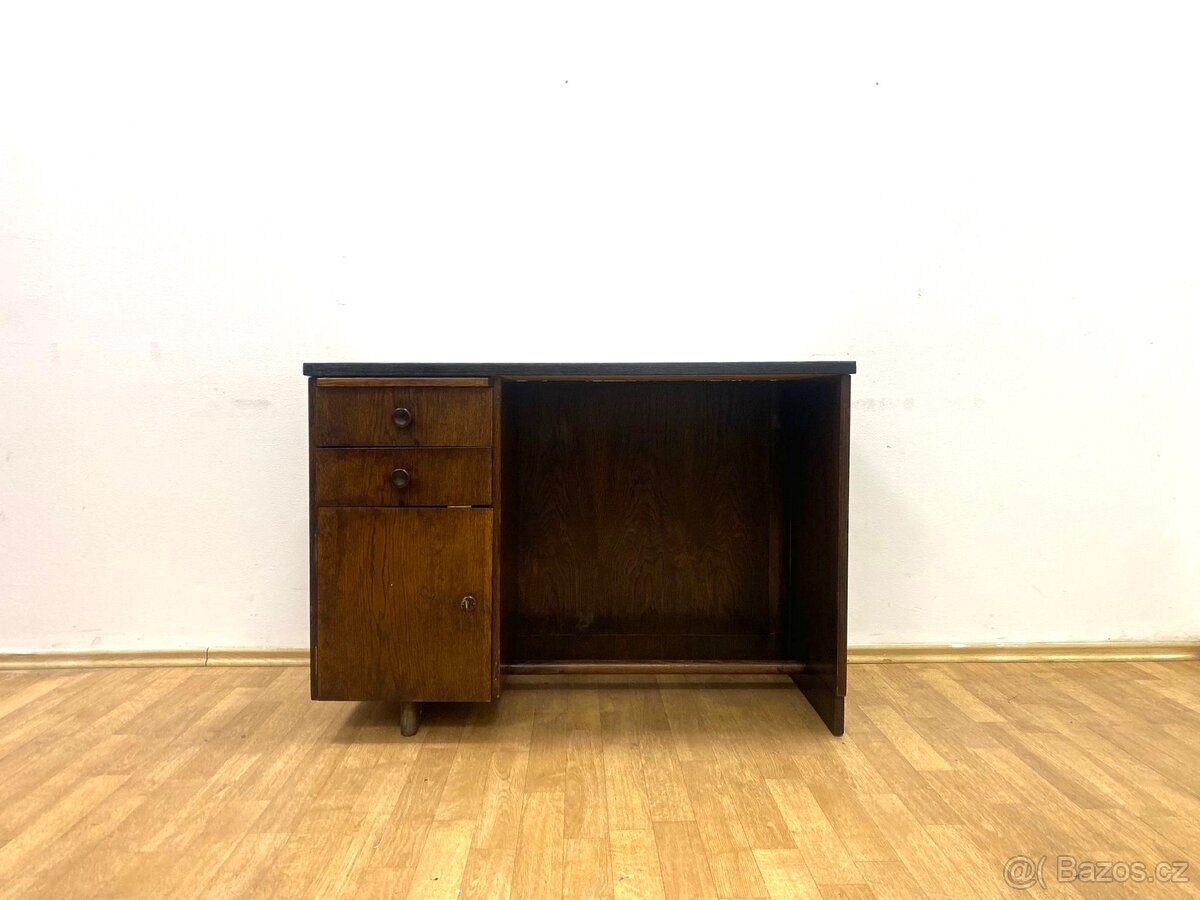 Retro psací stůl Halabala - 5