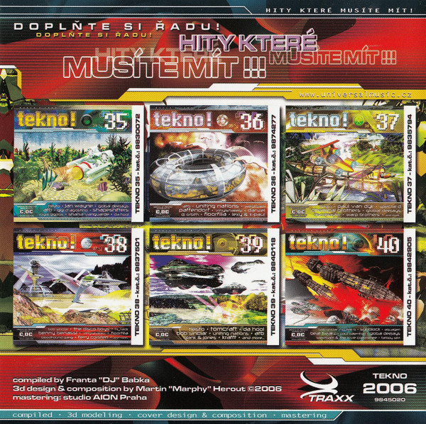 Prodám nehrané 2 CD Tekno 41: - 5