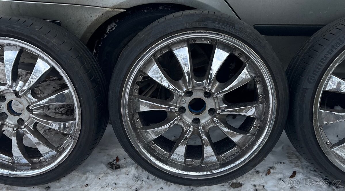 Alu kola 235/35/RS19 rozteč 5x120 - 5