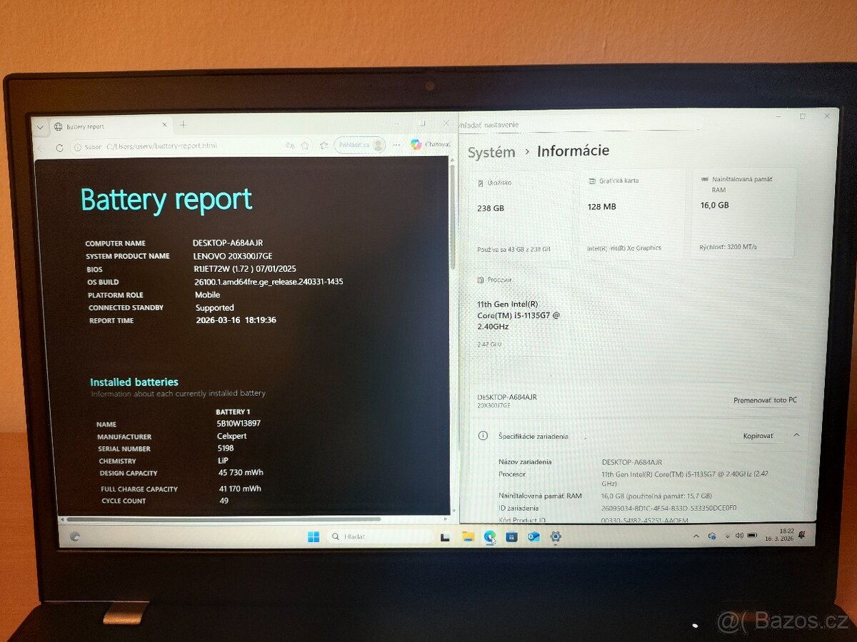 ThinkPad L15 G2 | i5 • 16GB • 256GB SSD - 5