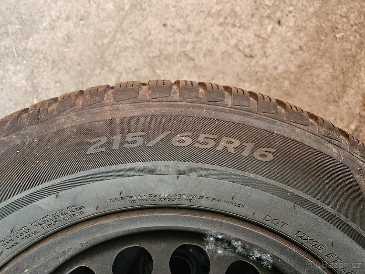 Plechové disky 5x112 r16 VW tiguan - 5