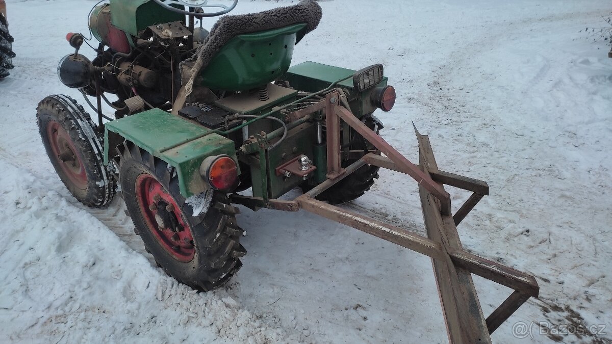 Malotraktor domácí výroby - 5