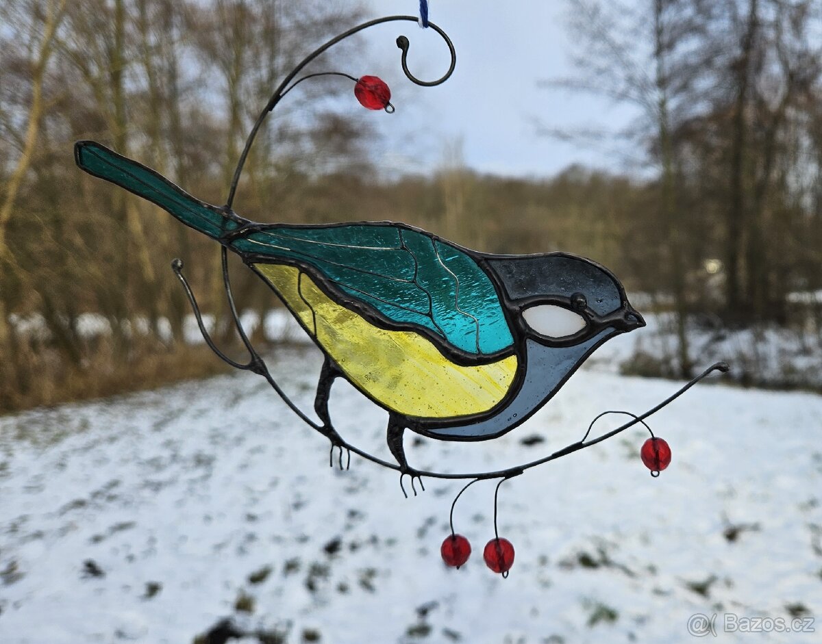 Vitrážová Sýkorka - 5