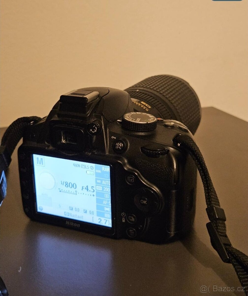 Nikon D3200+příslušenství - 5