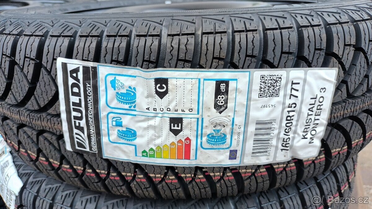 Citroen C1 P Peugeot 108 P Toyota Aygo 165/60 r15 Fulda komp - 5