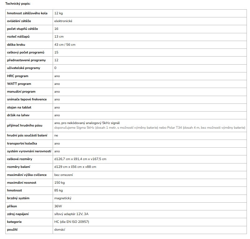 Eliptický trenažér inSportline inCondi ET800i - 5