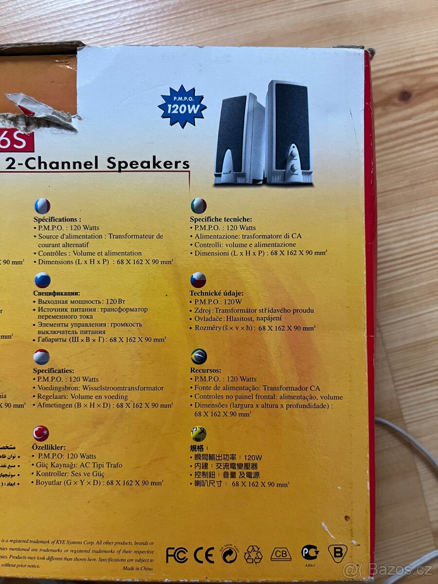 Genius reproduktory k počítači - 5