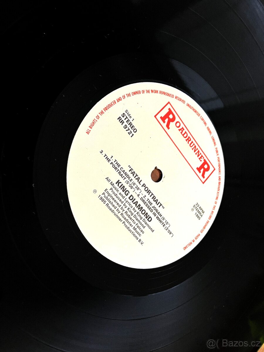 KING DIAMOND 86 FATAL PORTRAIT PRVNÍ PRESS - 5