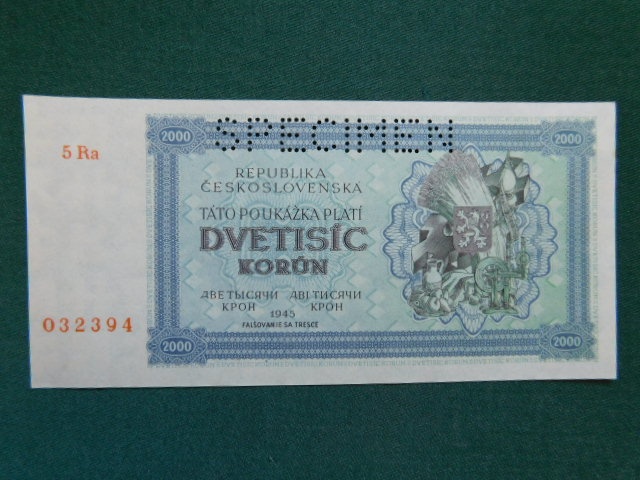 Koupím - Bankovky - České,Cizí a jiné - Napište telefon - 5