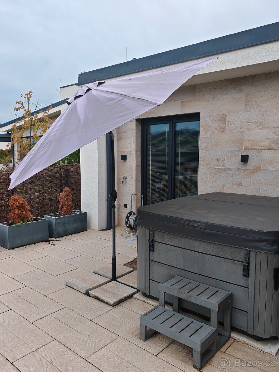 Slunecnik se stojanem a dlazdicemi (prumer 280 cm) - 5