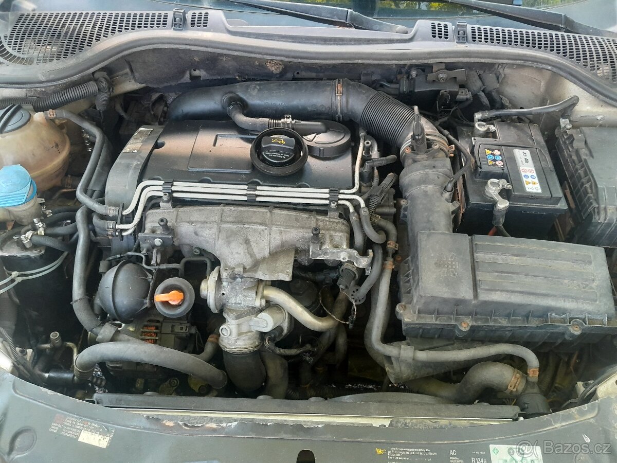 Škoda Octavia 2 2.0TDi 103.KW r.v. 2005, motor BKD - díly - 5