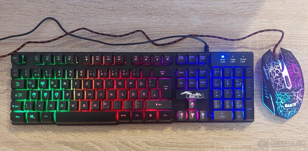 Set klávesnice + myš (nepoužité) - 5