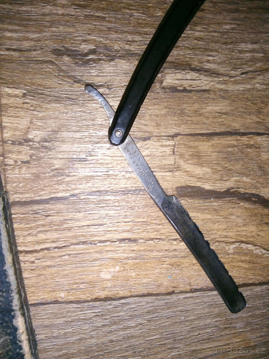 Prodám starou břitvu Linkat G.m.b.H Solingen - 5