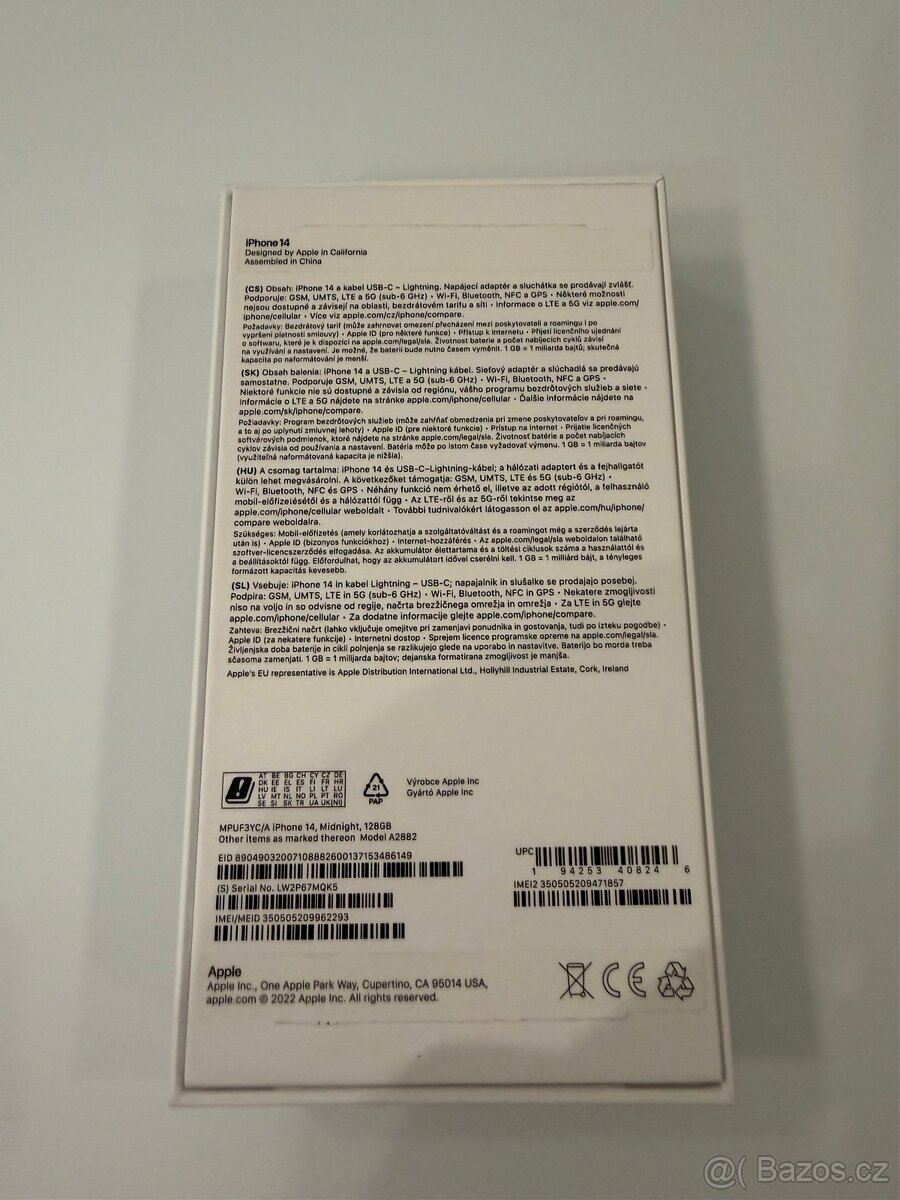 IPhone 14 128GB MIDNIGHT - 5