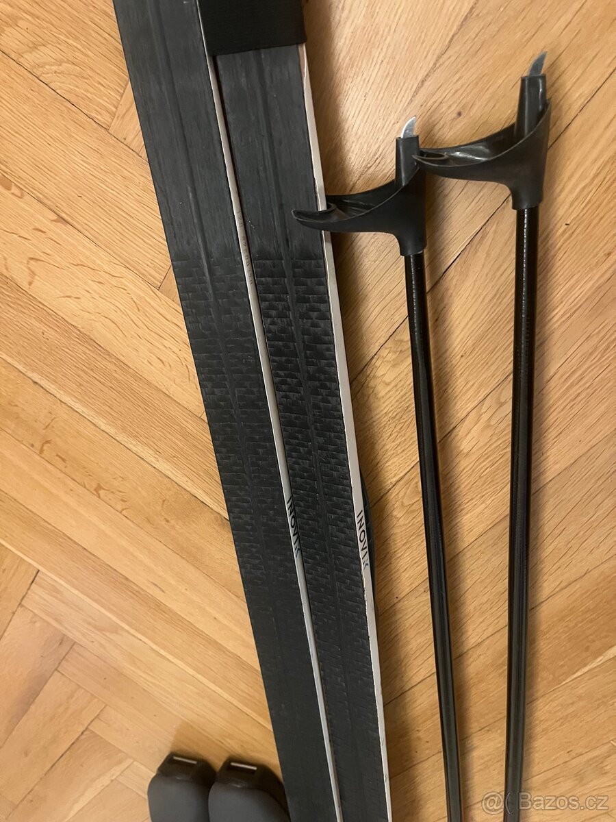 Dětské běžky 130 cm - set hůlky a boty - 5