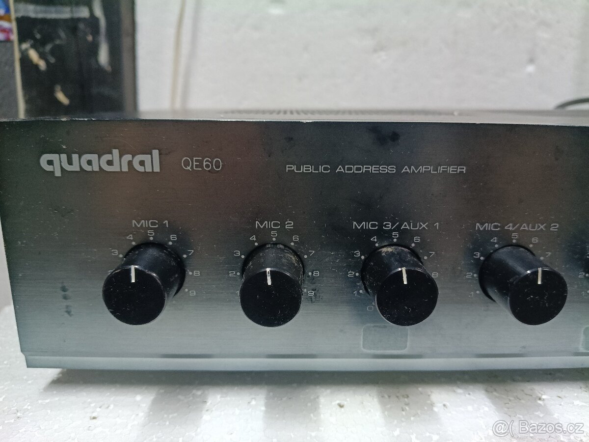 Quadral QE 60 profesionál zesilovač - 5
