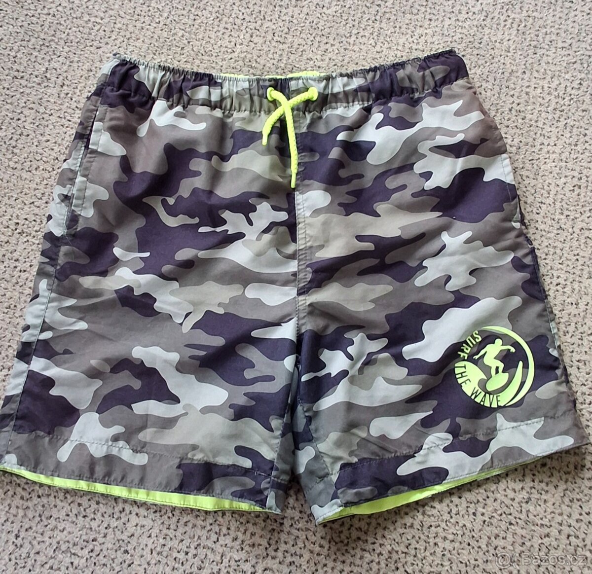 Kraťasy bavlněné chlapecké, tričko dlouhý rukáv 170 H&M - 5