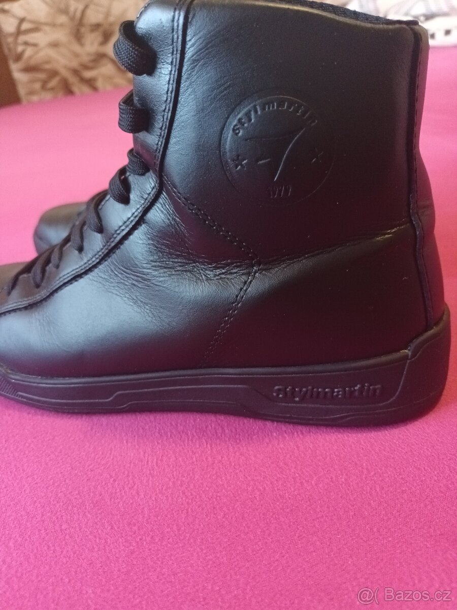 Moto boty STYLMARTIN CORE WP Black - 5