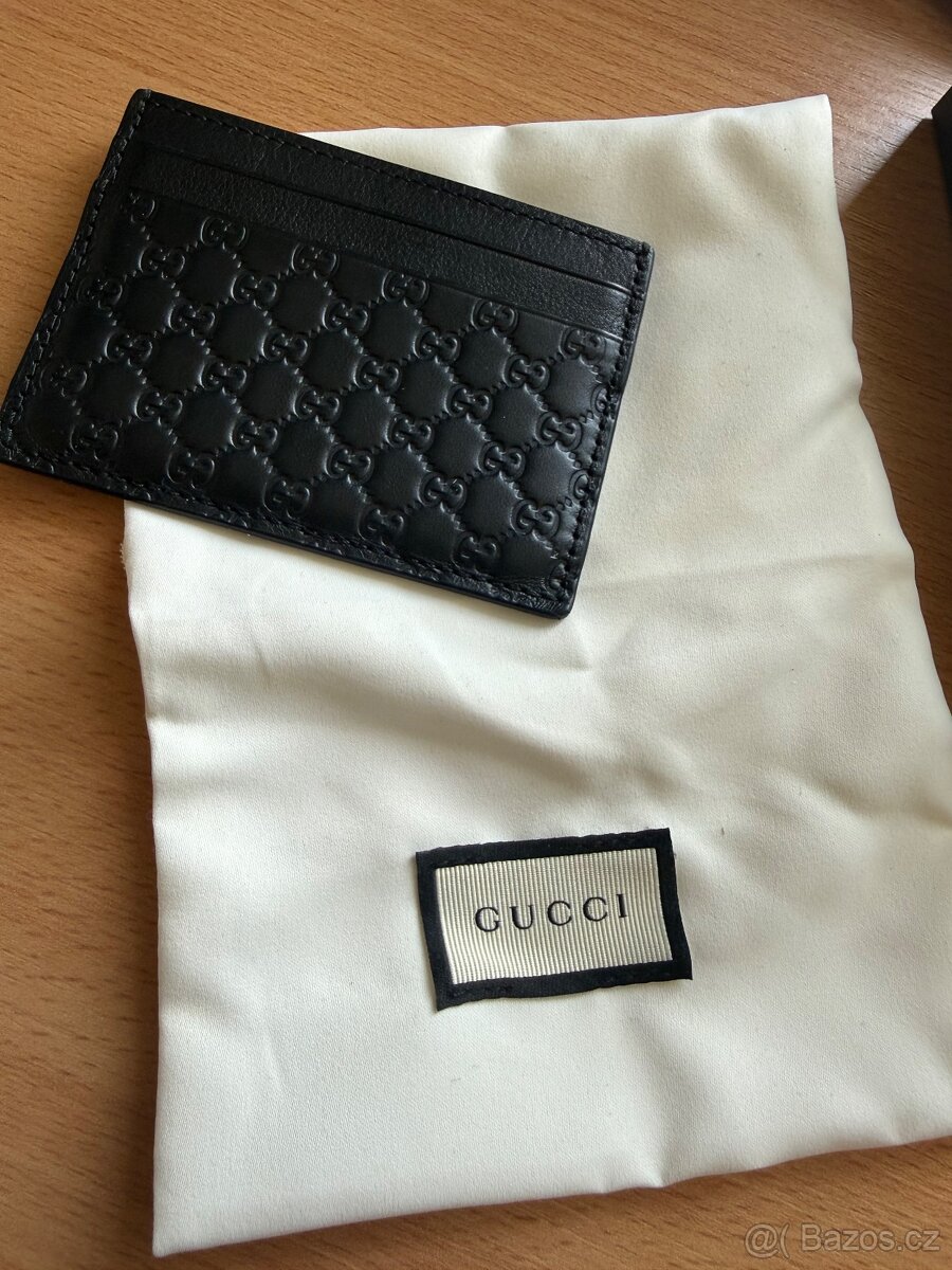 Gucci Microguccissima Peněženka na karty - 5