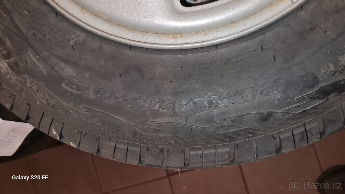 KOLA TOYOTA HILUX 205/80/16 104H Č. 58