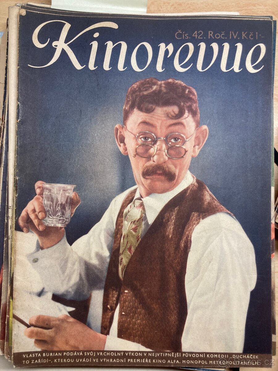126 původních výtisků Kinorevue 1936 –1941 - 5