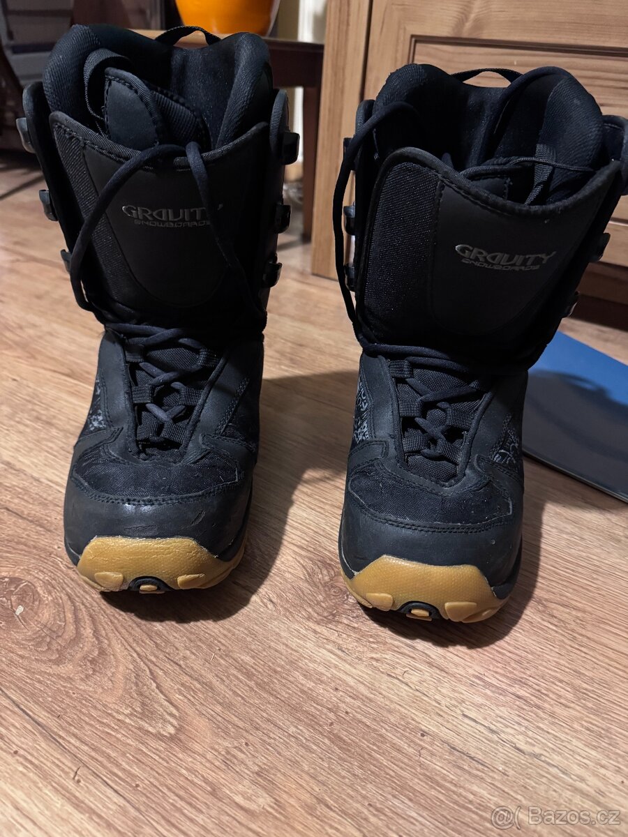 Snowboard set Gravity 120 modrý - 5