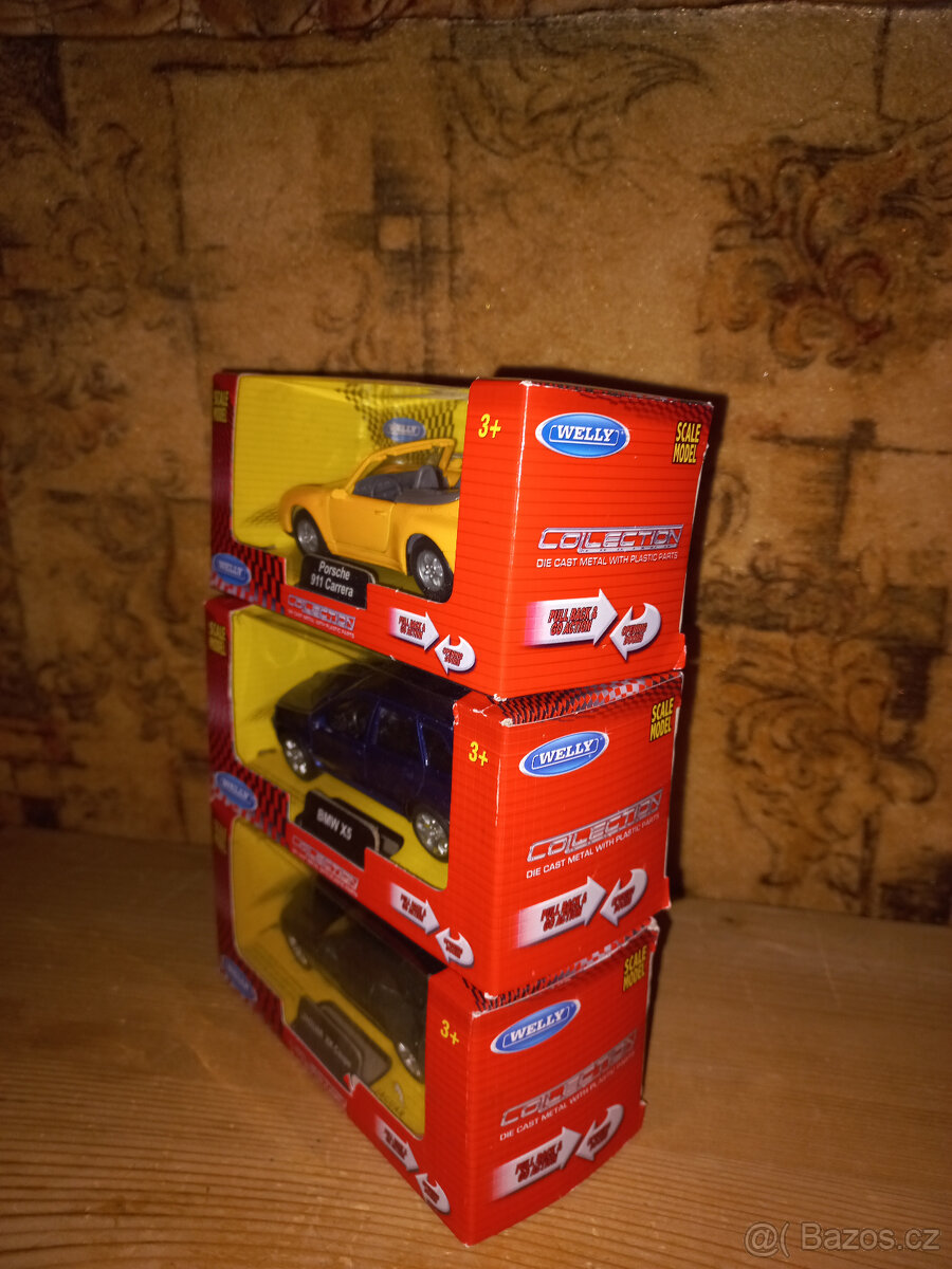 autíčka, modely, i na hraní, WELLY, Scale Model,. - 5