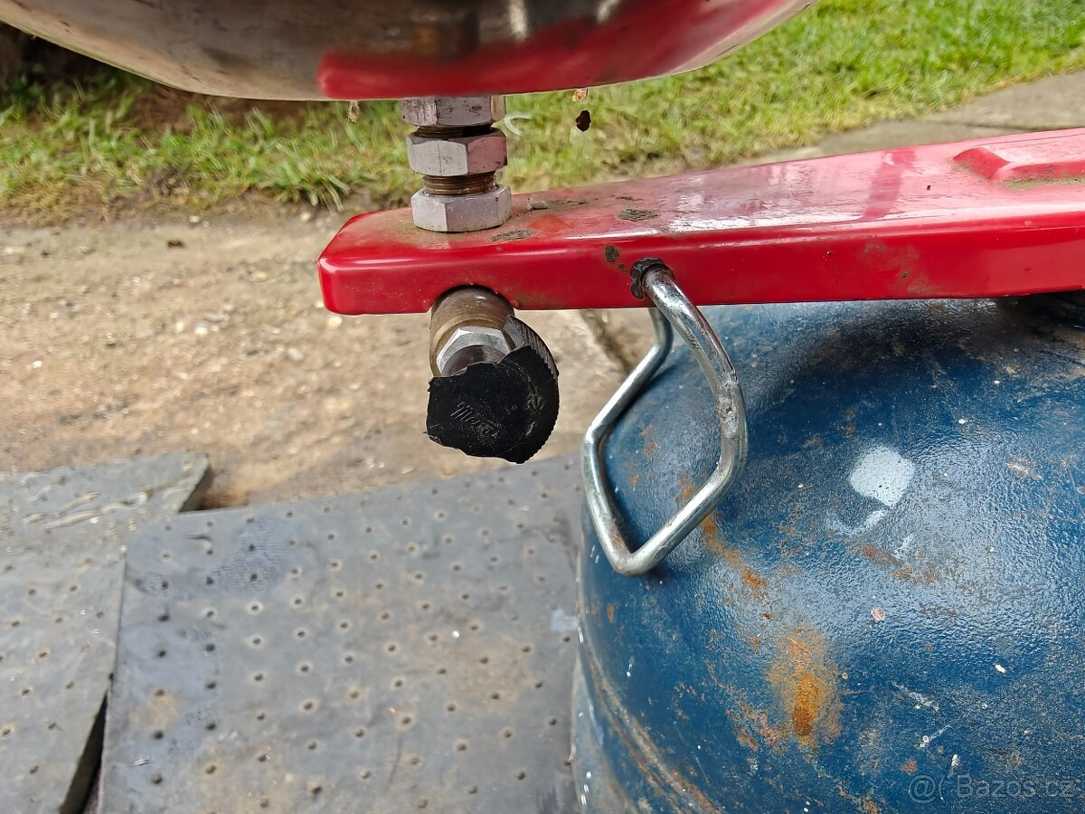 Plynový dvouvařič + lahev - 5