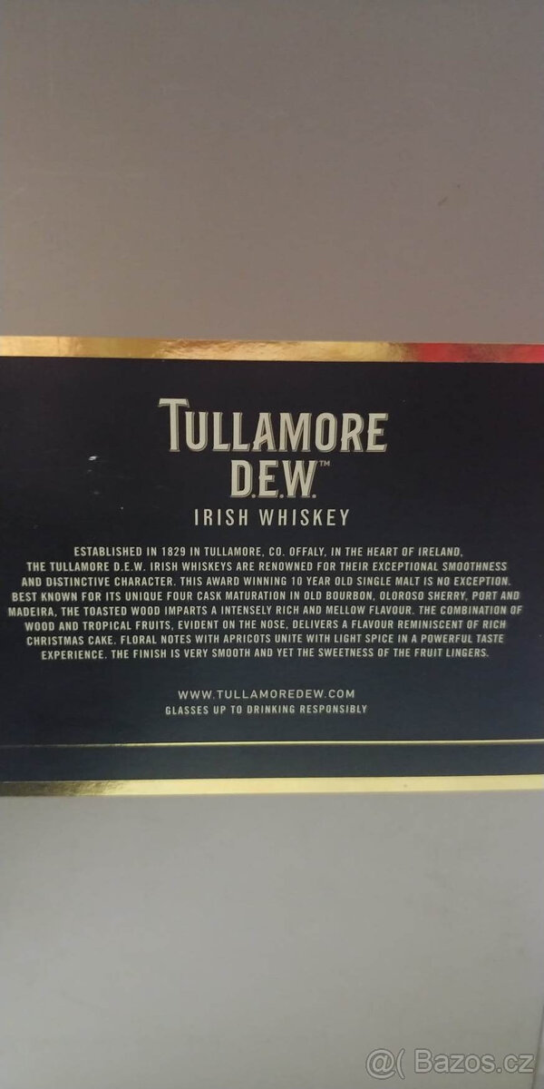 Tullamore Dew 10 y Single malt Investice - 5