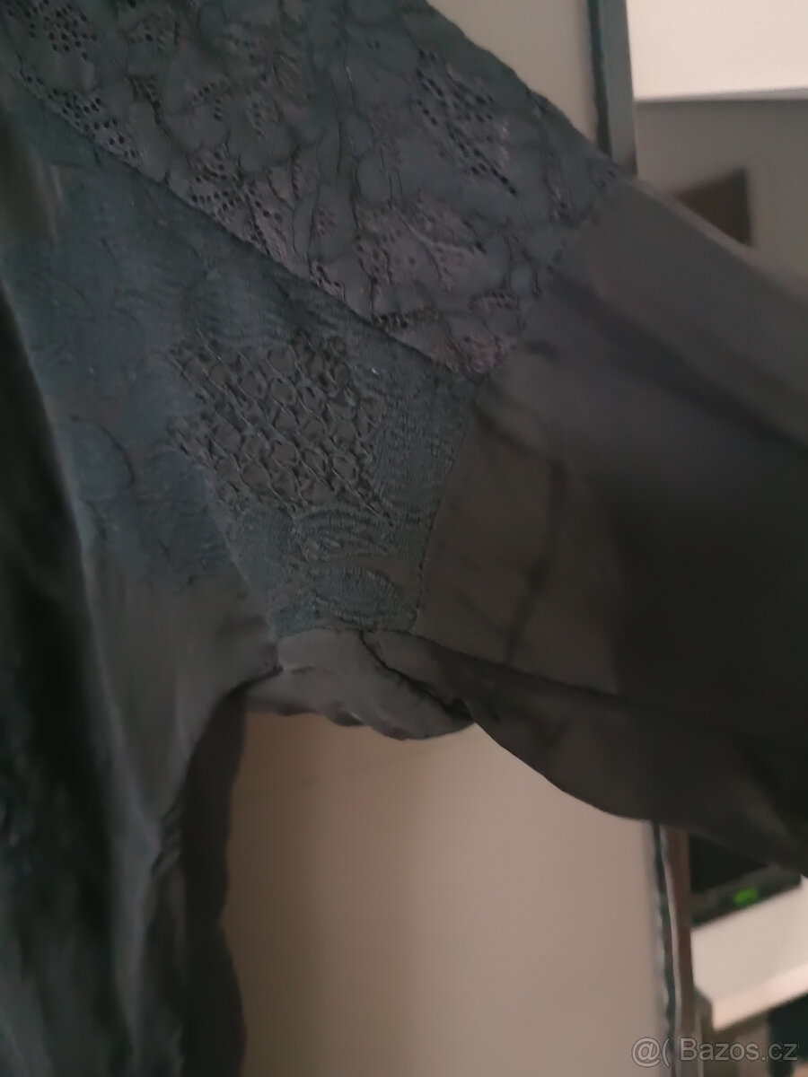 Hedvábná halenka UNI - 5