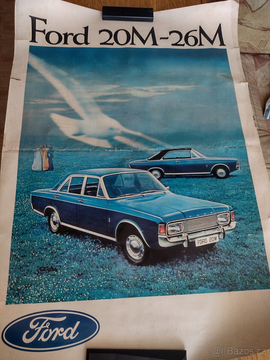 Starý plakát Ford - 5