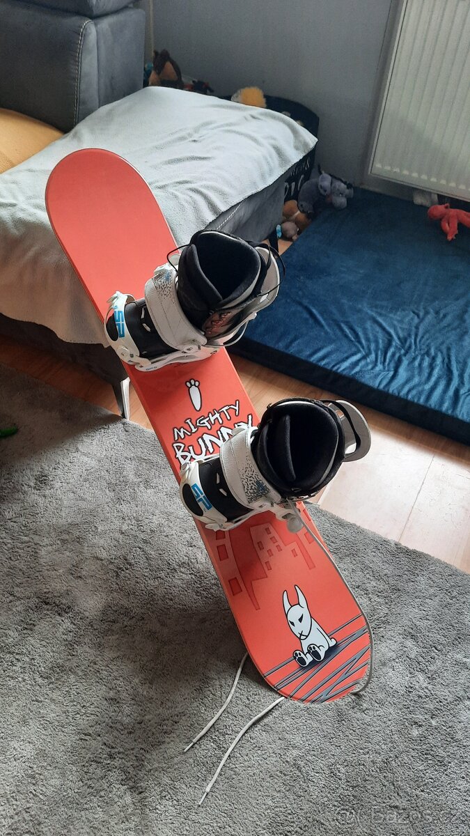 Dětský snowboard + boty - 5