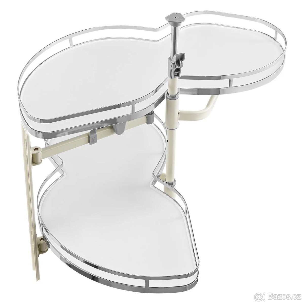 Dvoupatrový výsuvný organizér do slepého rohu, levé otvírání - 5