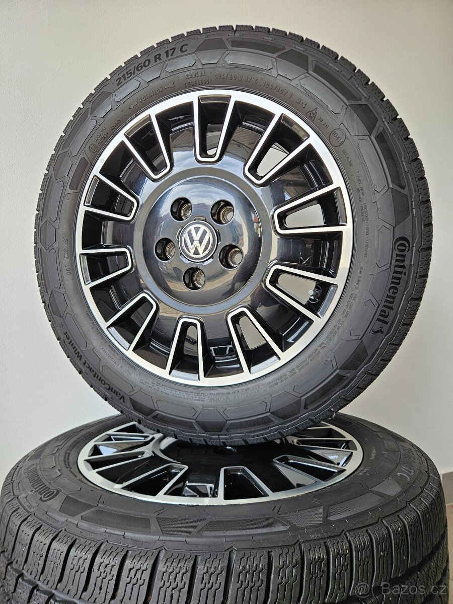 Orig. VW T6 Posada _ Zimní Continental 215/60/17C - 5