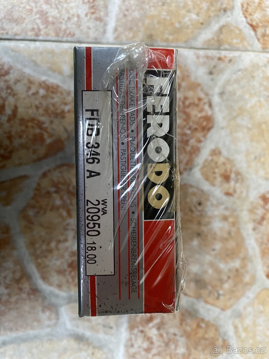 Nové brzdové destičky FDB 346 - 5