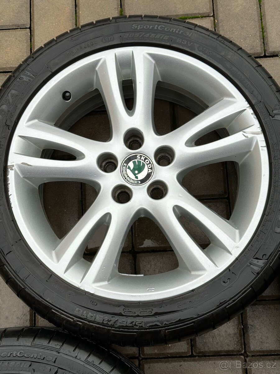 alu kola 5x100 r16 - 5