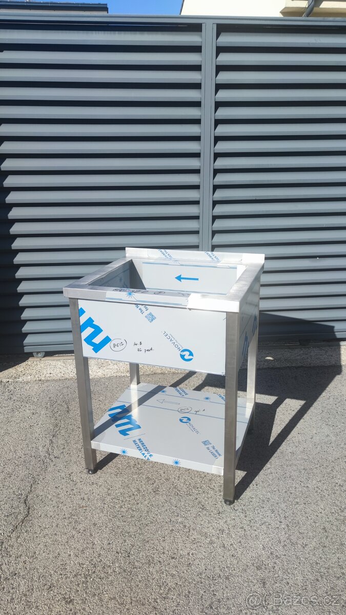 Dřez nerezový, gastro, jednokomorový, dvoukomorový - 5