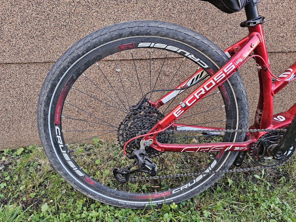 Dámské krosové elektrokolo e-Cross lady 9.6- S (17") - 5