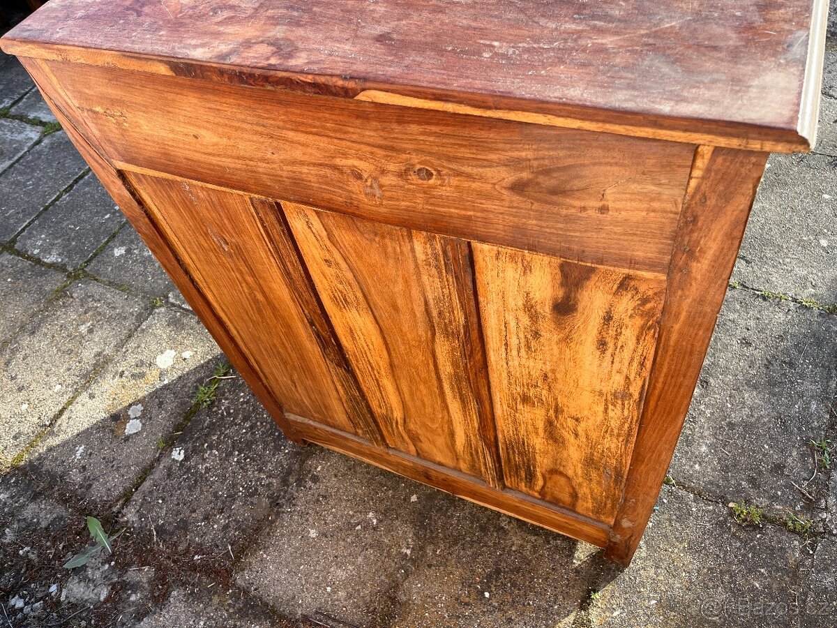 Komoda velká - masiv teak - 5