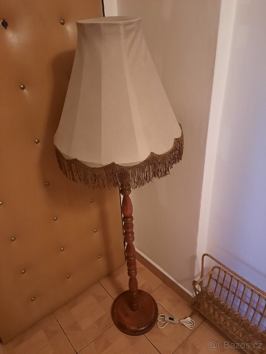 Starožitná stojací lampa 70. léta - 5