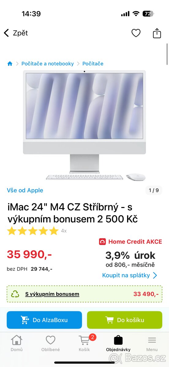iMac 24” M4 CZ stříbrný - 5