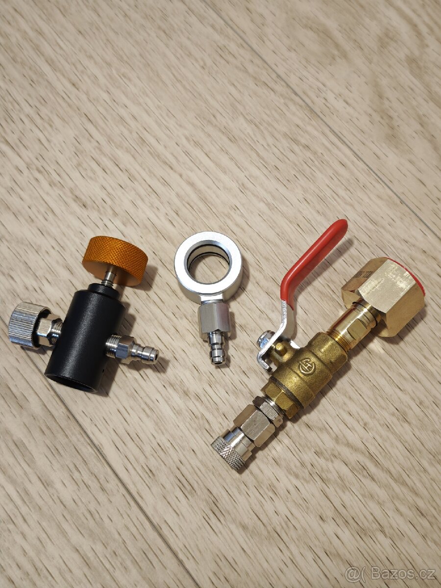 Sada na plnění CO2 do sodastream bombiček - 5