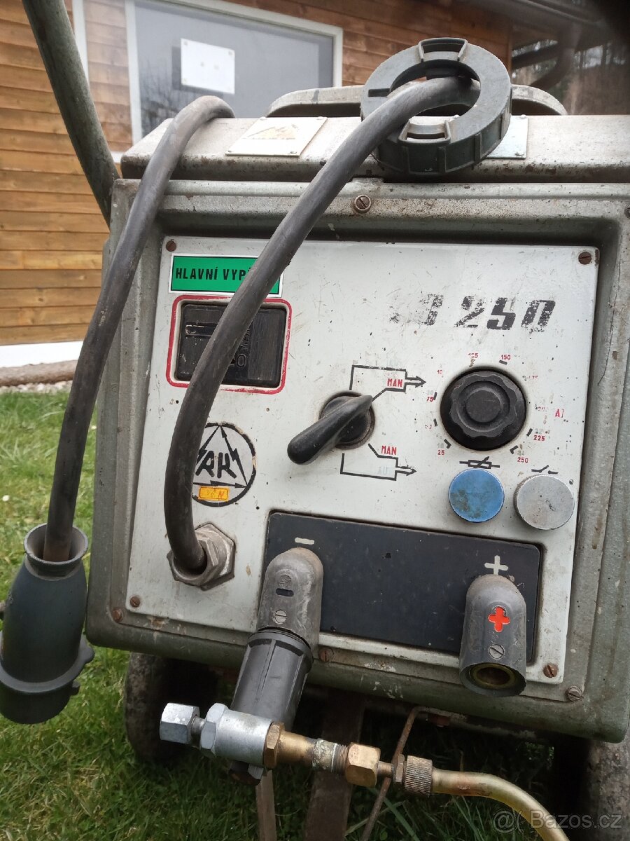 Svářečka ČKD 250 +TIG hořák - 5